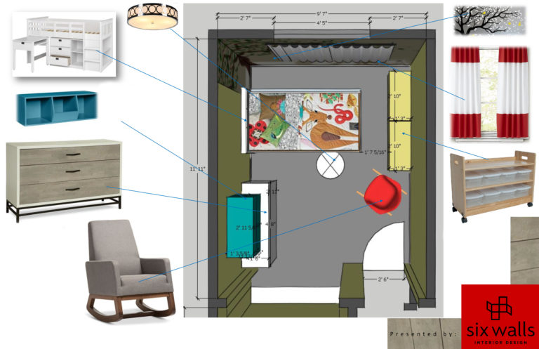 free room design layout for reception
